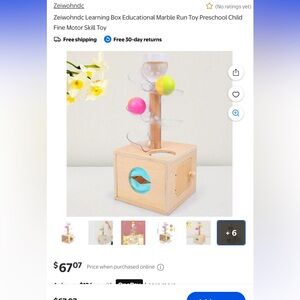 Wooden LOVEVERY Slide and Seek Music Book